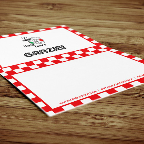 Thank You Card Outside